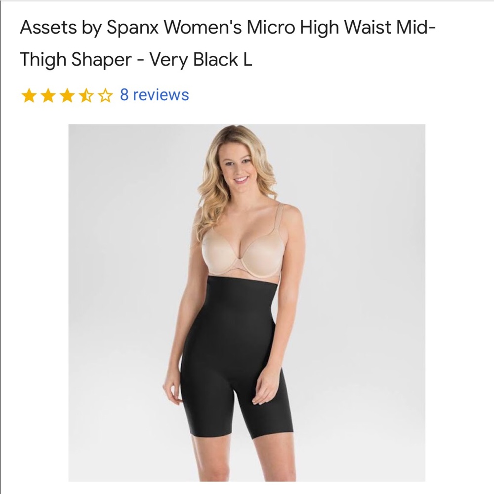AsSets by Spanx micro high waisted thigh shaper